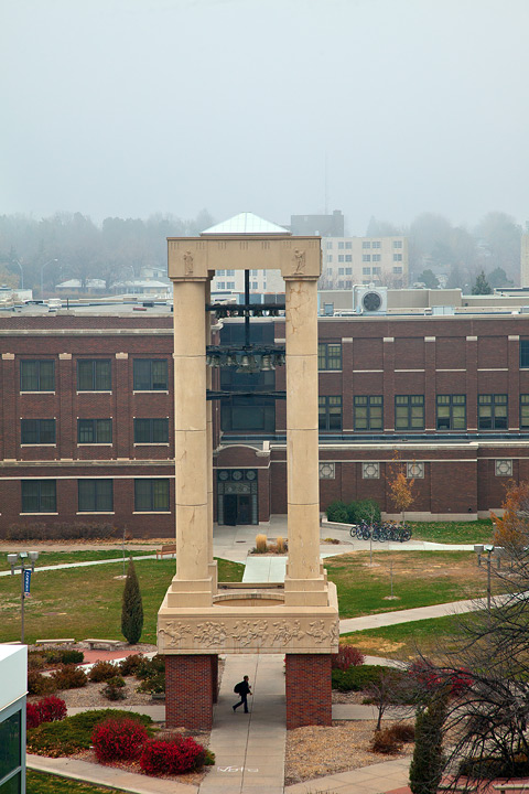 Kearney is a city with spectacular manmade landmarks, like the Bell Tower at the University of Nebraska at Kearney, and on opposite page